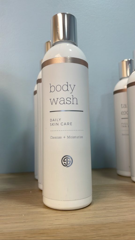 SJOLIE INC body wash sugarbare and bronzed