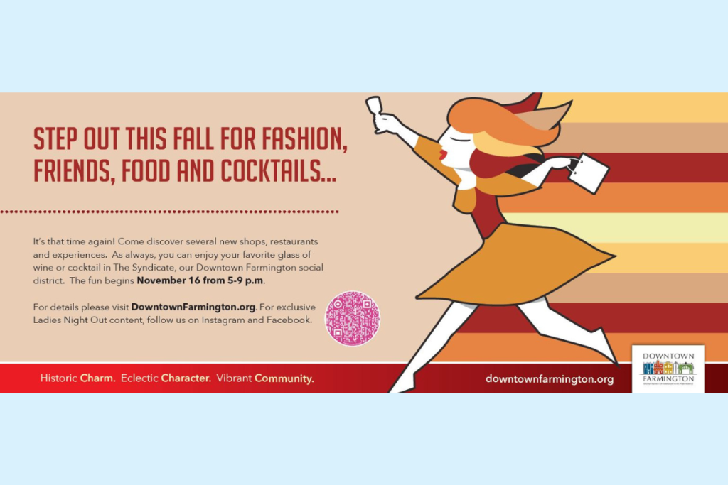 FARMINGTON, MI ~ LADIES NIGHT OUT NOVEMBER 16, 5-9PM - SugarBare & Bronzed