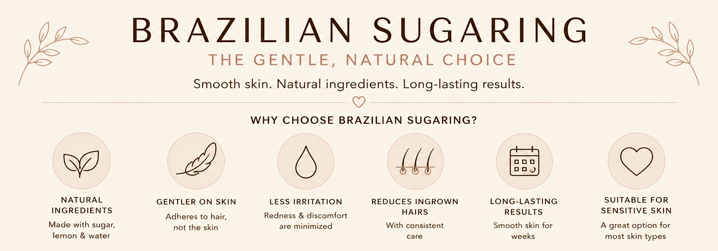 Benefits of Brazilian Sugaring
