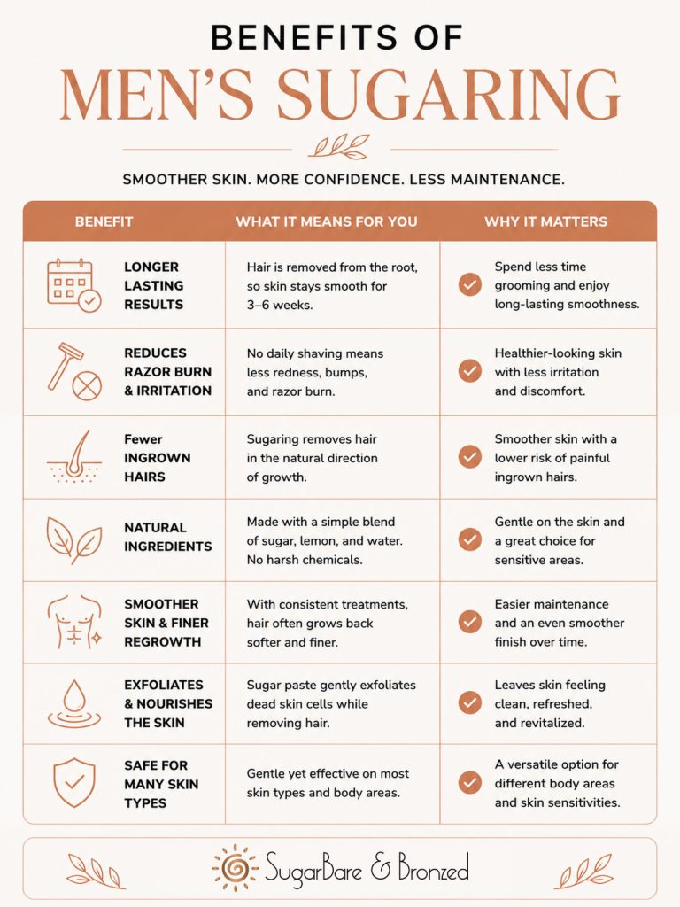 Benefits of Men Sugaring Guide
